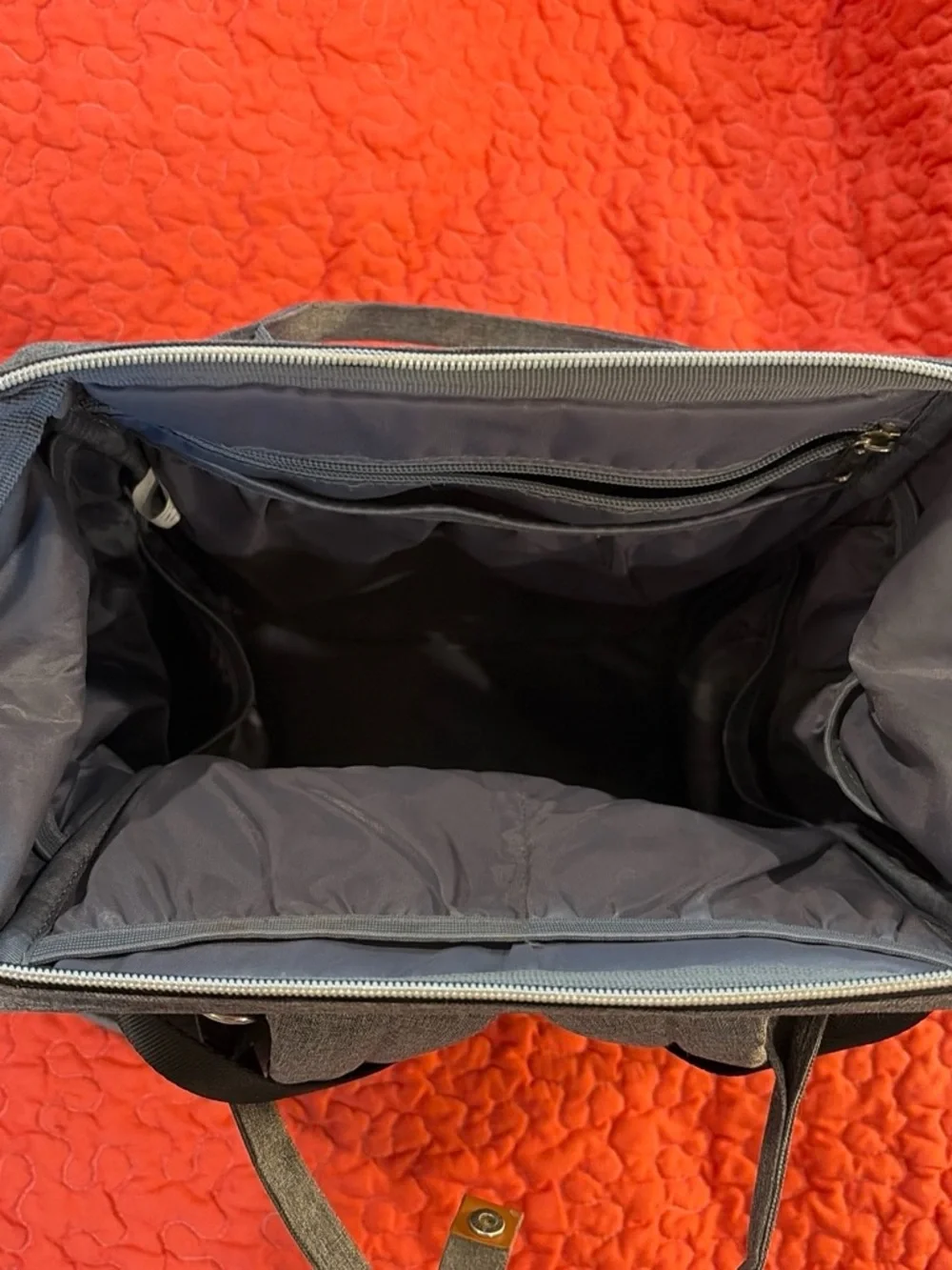 Gray Arrow-Print Men's Backpack